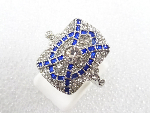 COLORED STONE FASHION RING / JP SIZE 16